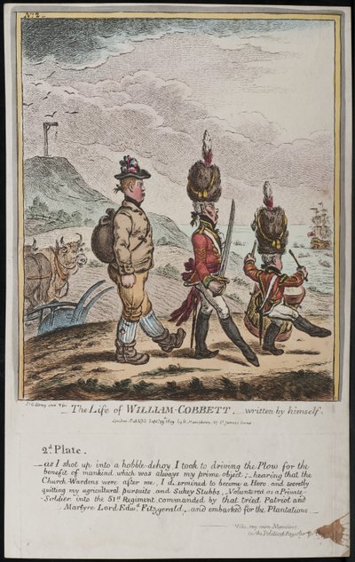 The Life of William Cobbett, written by himself by James Gillray